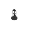 Plug vibrant acier inoxydable anal taille S avec télécommande, USB BOOTY